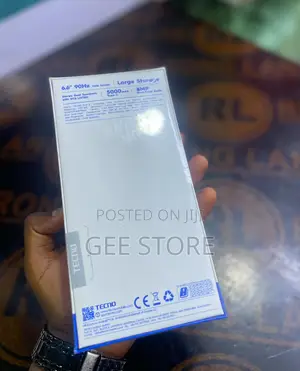 New Tecno Pop 8 128 GB Black