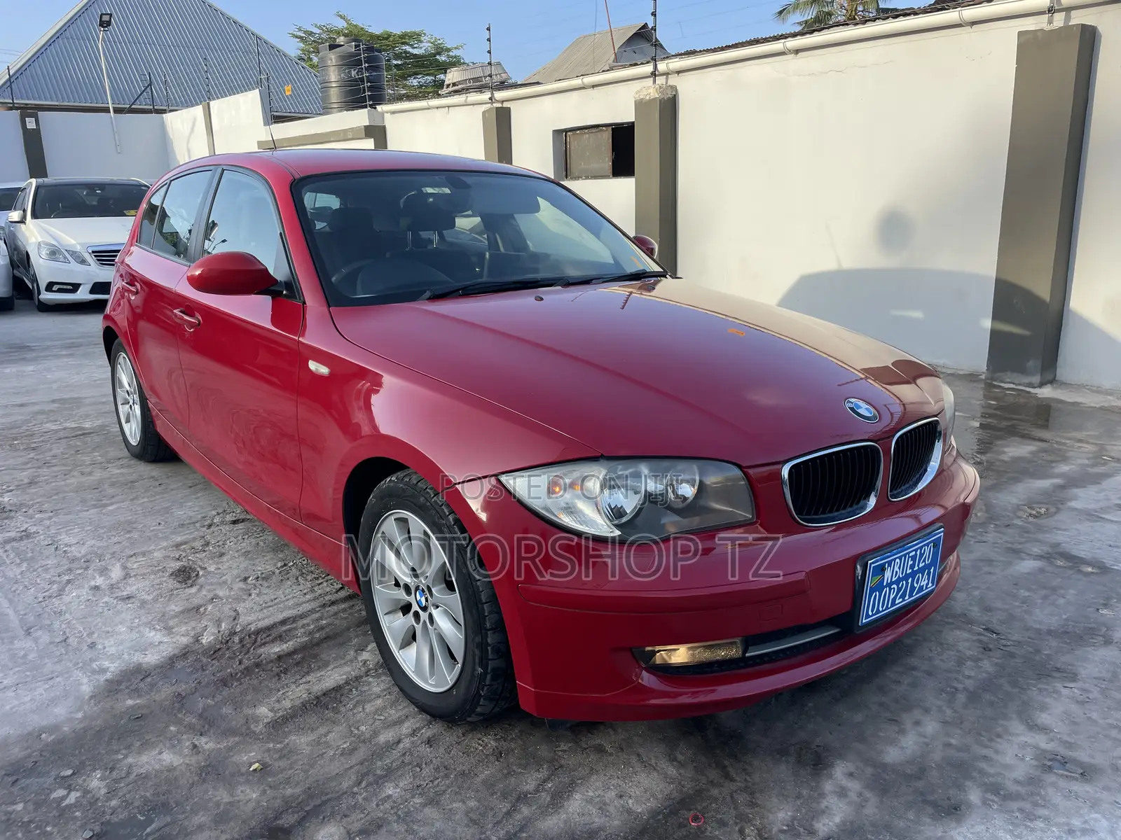 BMW 1 Series 2009 Red