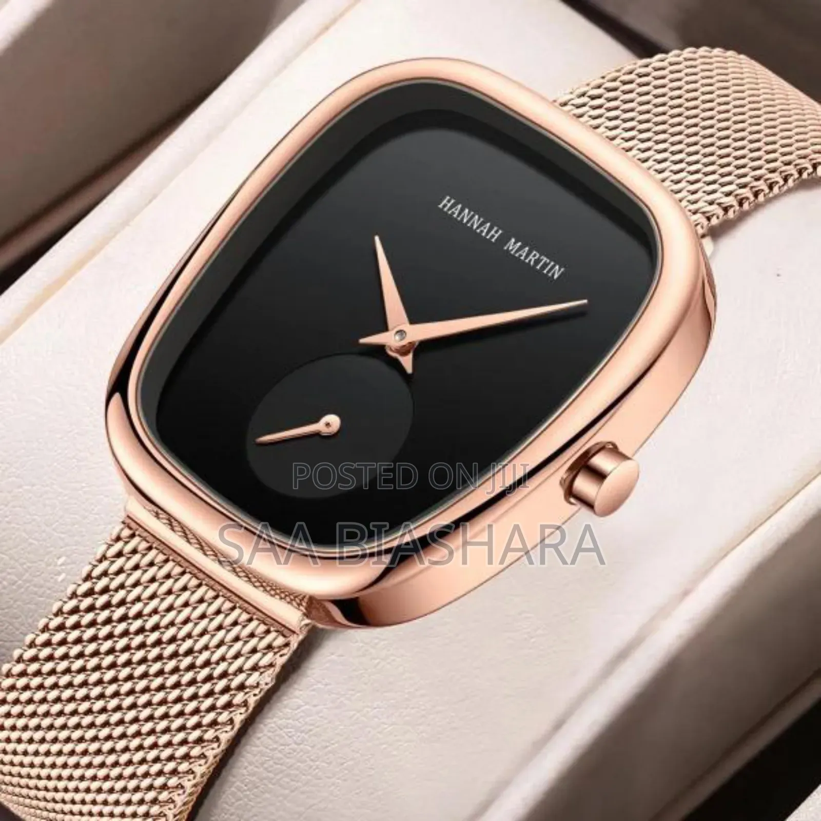 Hannah Martin Rose Gold Na Nyeusi
