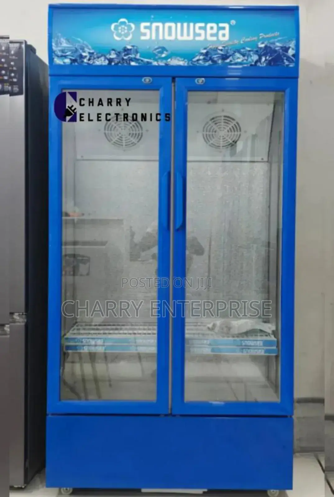 SNOWSEA SHOWCASE DISPLAY Double Door Fridge 
550l