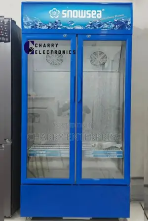 SNOWSEA SHOWCASE DISPLAY Double Door Fridge 
550l