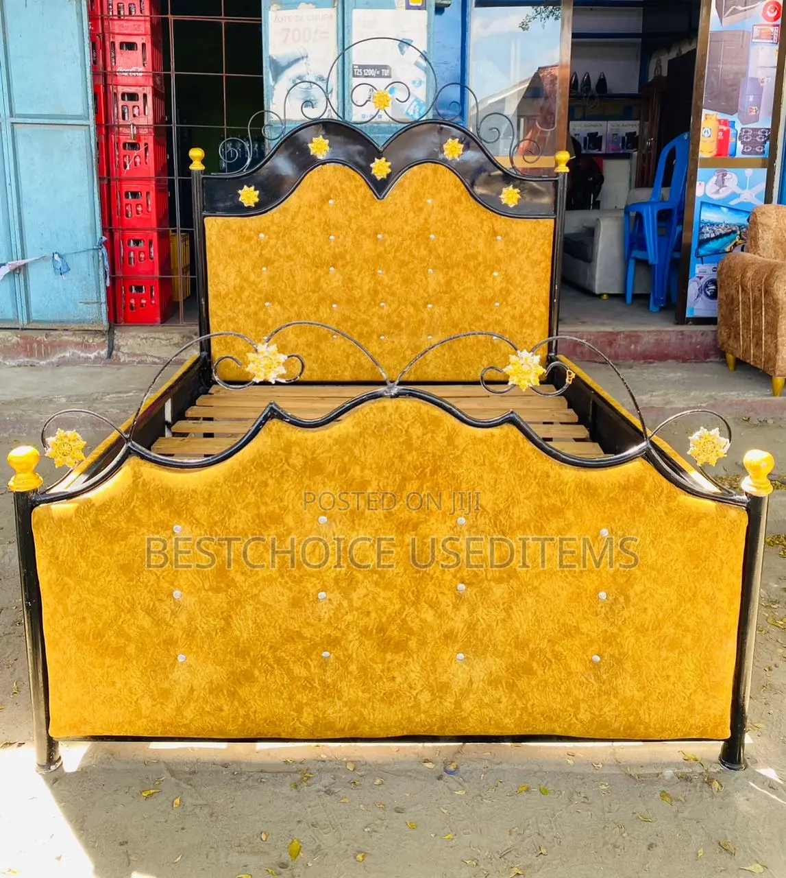 Chuma Bedsofa 5/6 Used Imenyoka Sana Exchange Inaruhusiwa