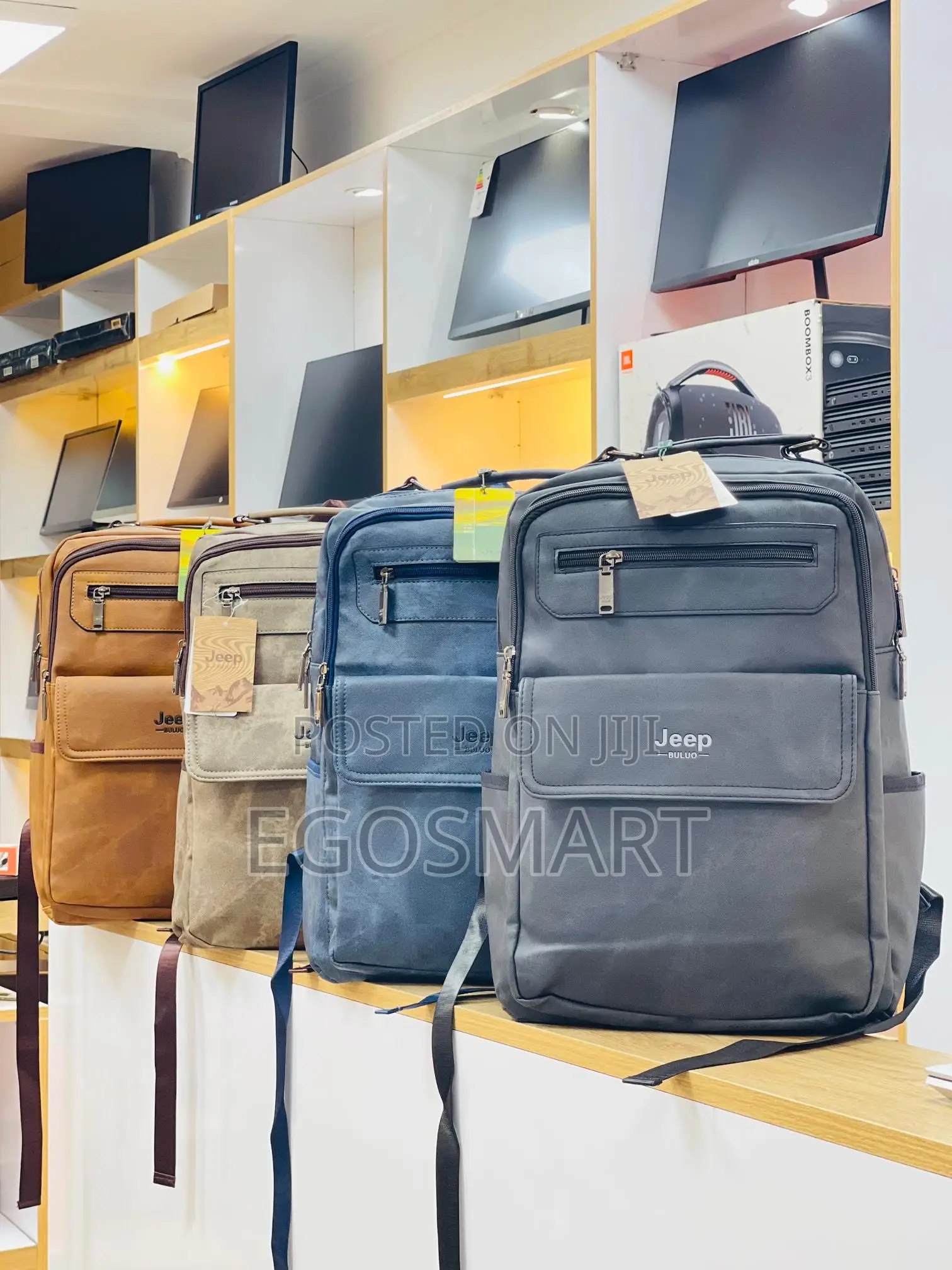 Leather Laptop Backpack Bags