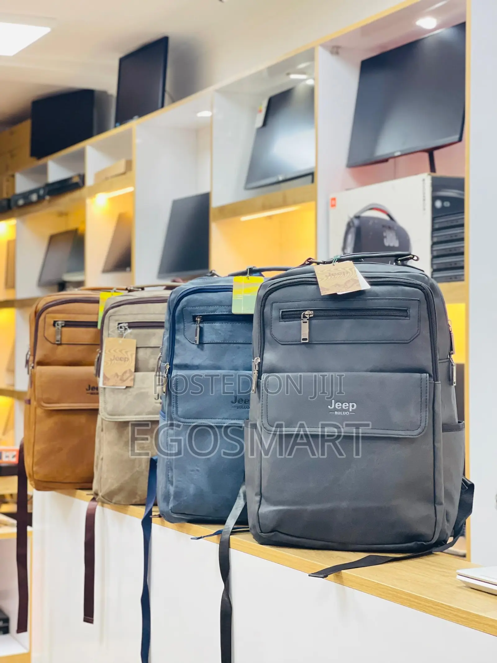 Leather Laptop Backpack Bags