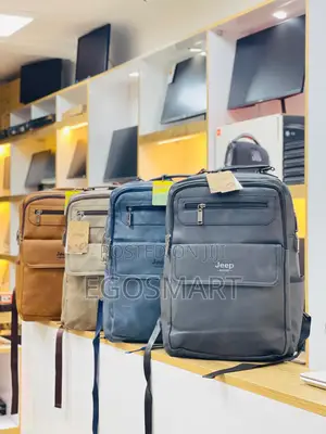Leather Laptop Backpack Bags