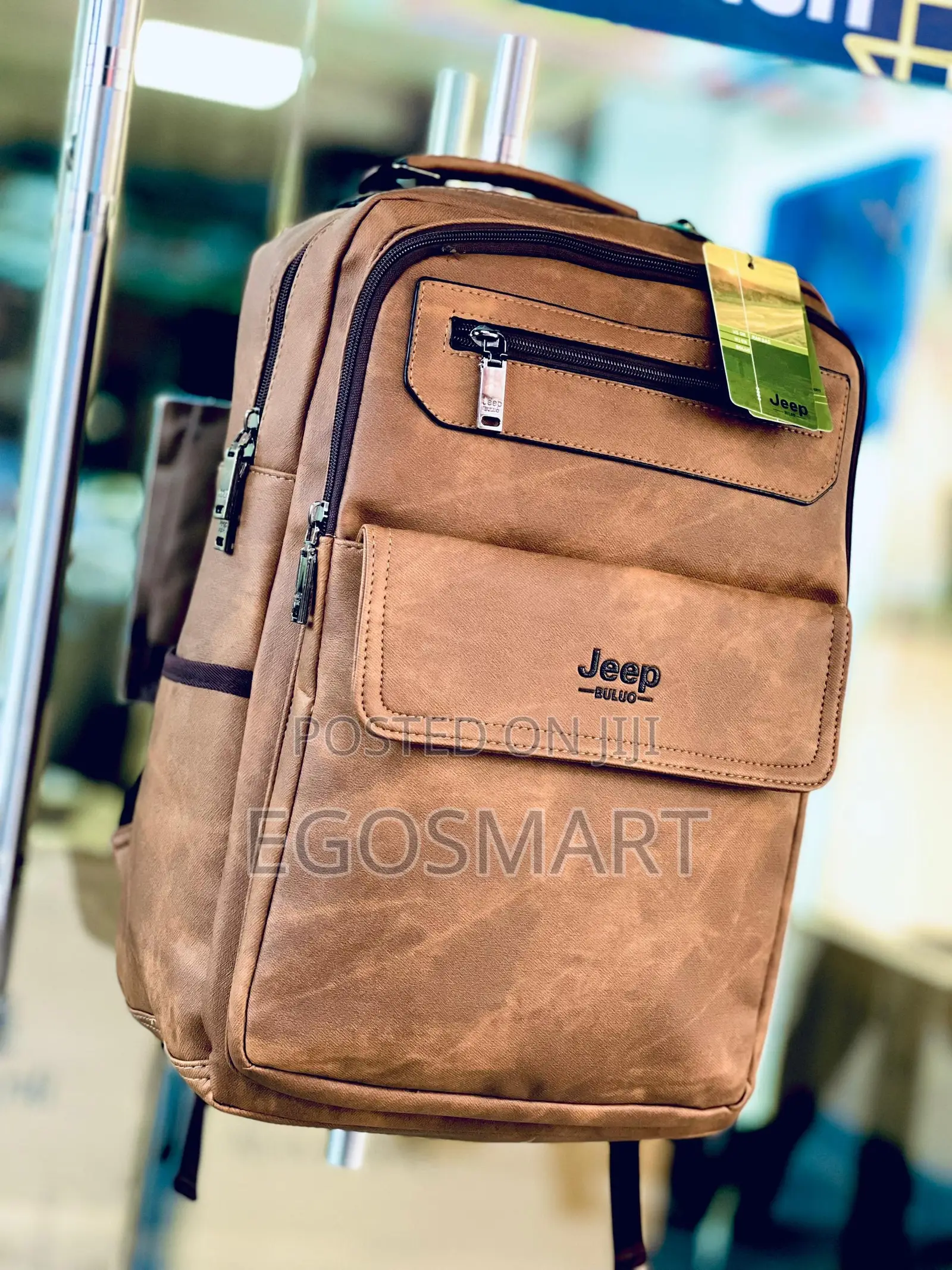 Leather Laptop Backpack Bags