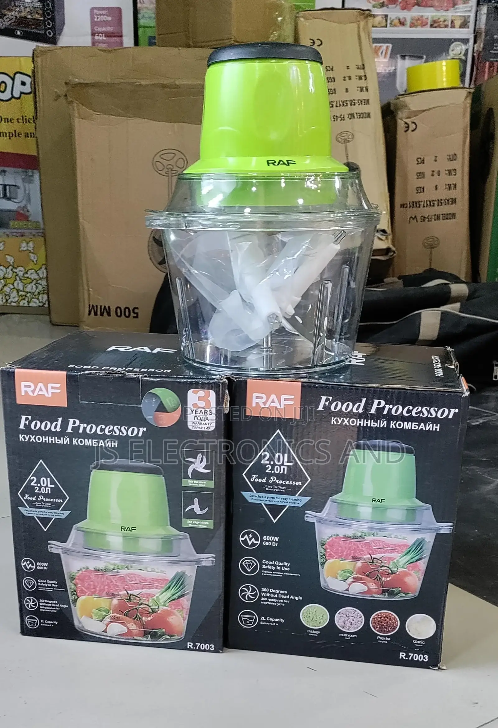 Food Processor Chopper Ujazo 2.0L Ni Imara Inatumia Umeme