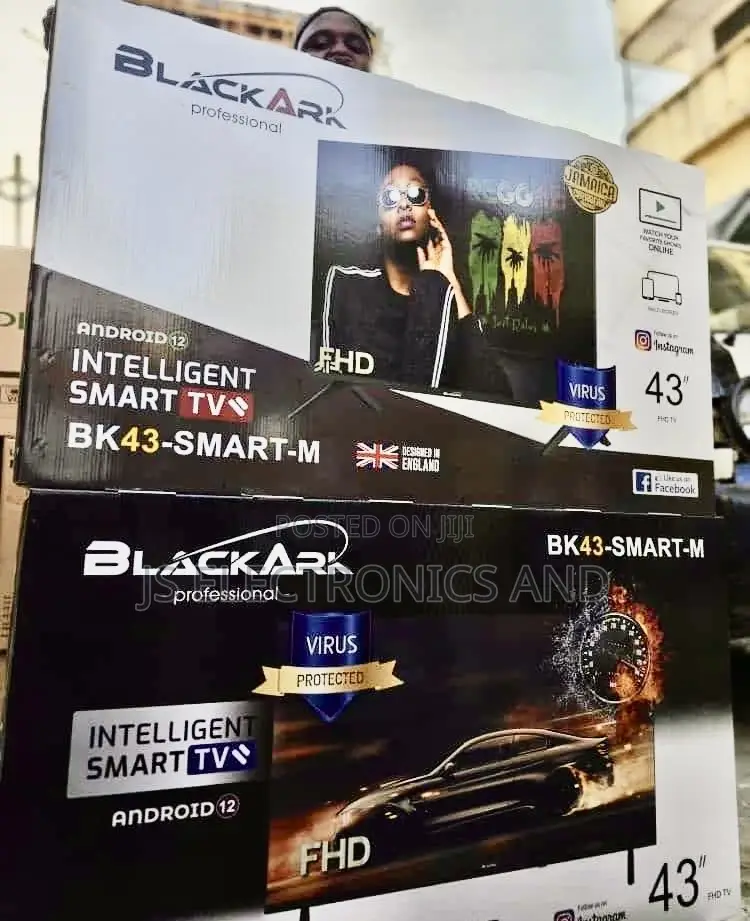 Blackark Nchi 43 Smart Tv Original New Model Quality Mzuri