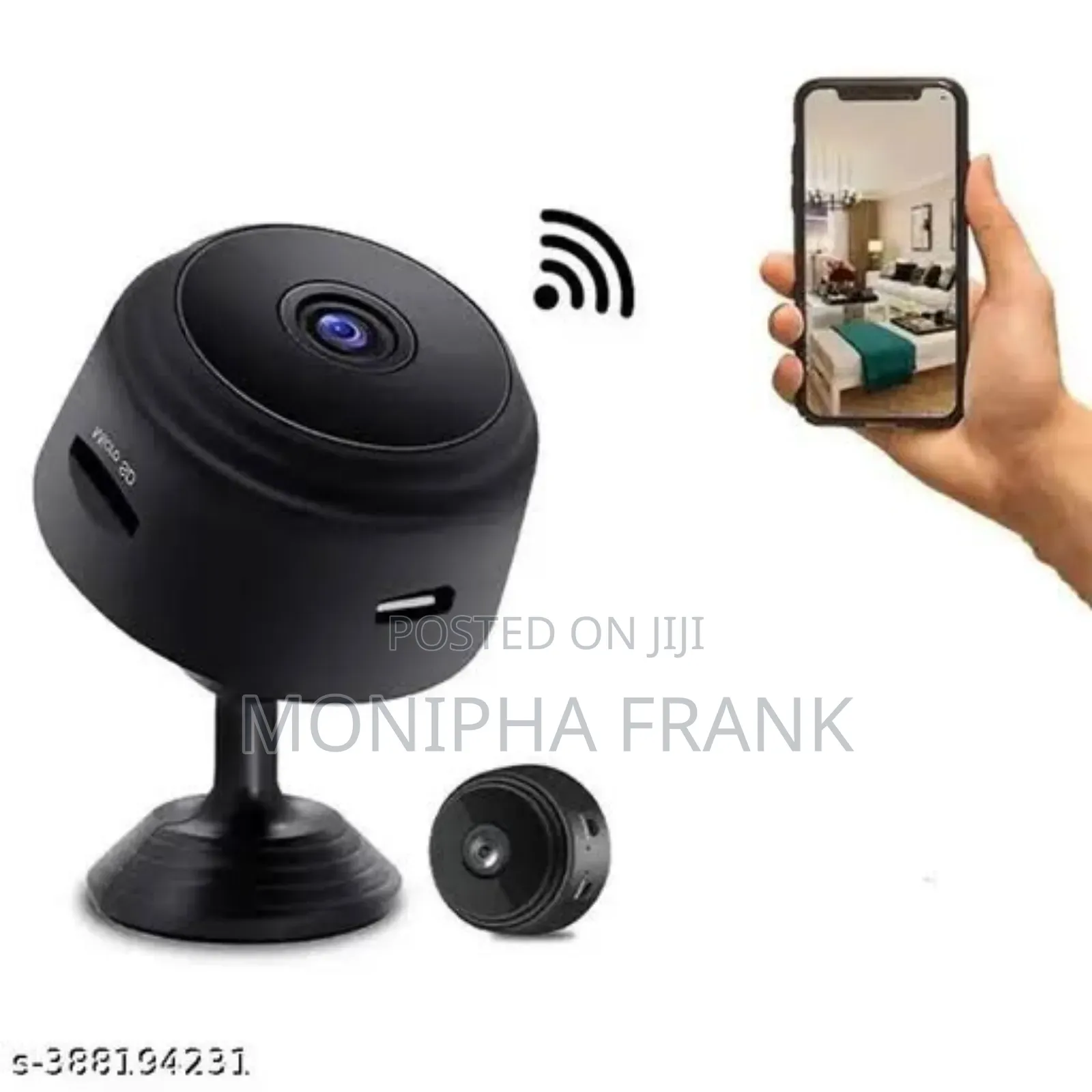 CCTV Camera A9 Mini Spy Camera Unaona Kupitia Simu