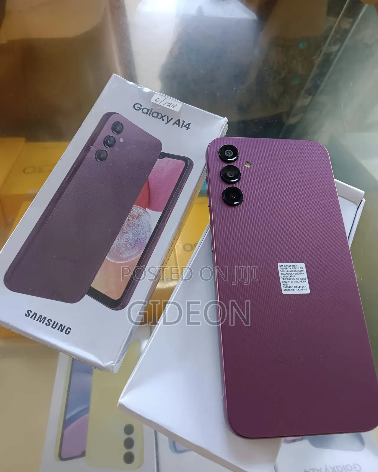 New Samsung Galaxy A14 128 GB Purple