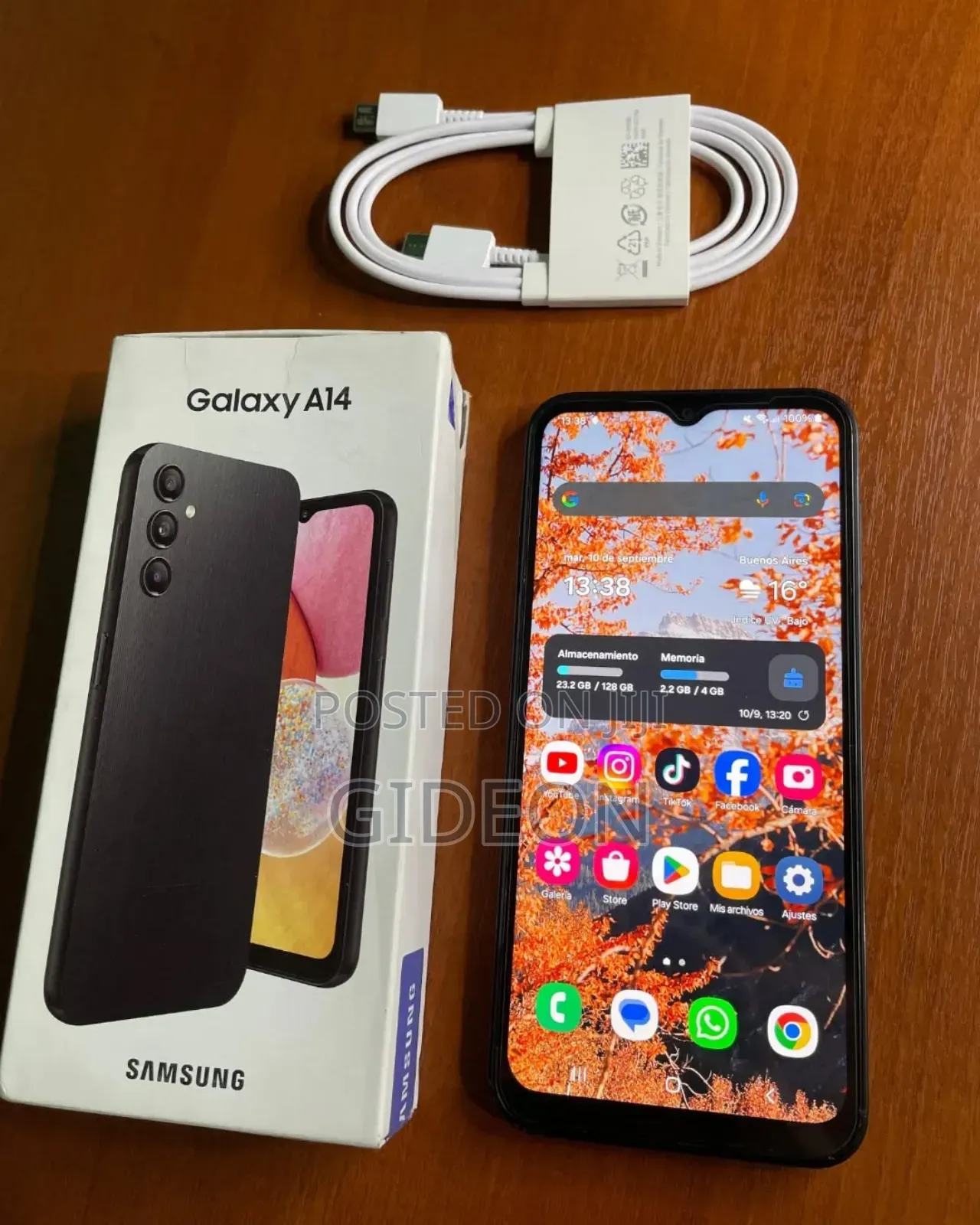 New Samsung Galaxy A14 128 GB Black
