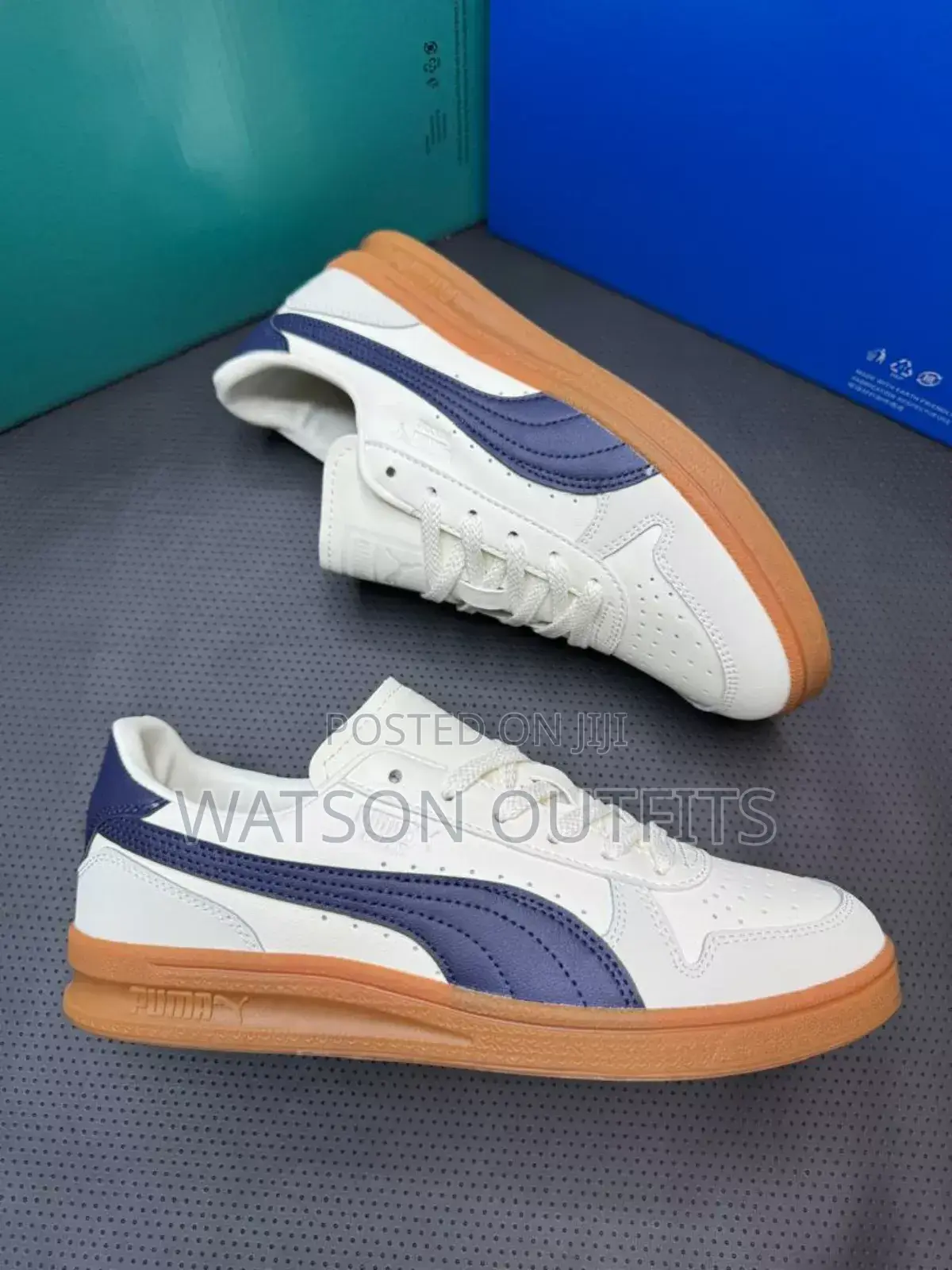 New Original Leather Sneakers/Footwears/Shoes
