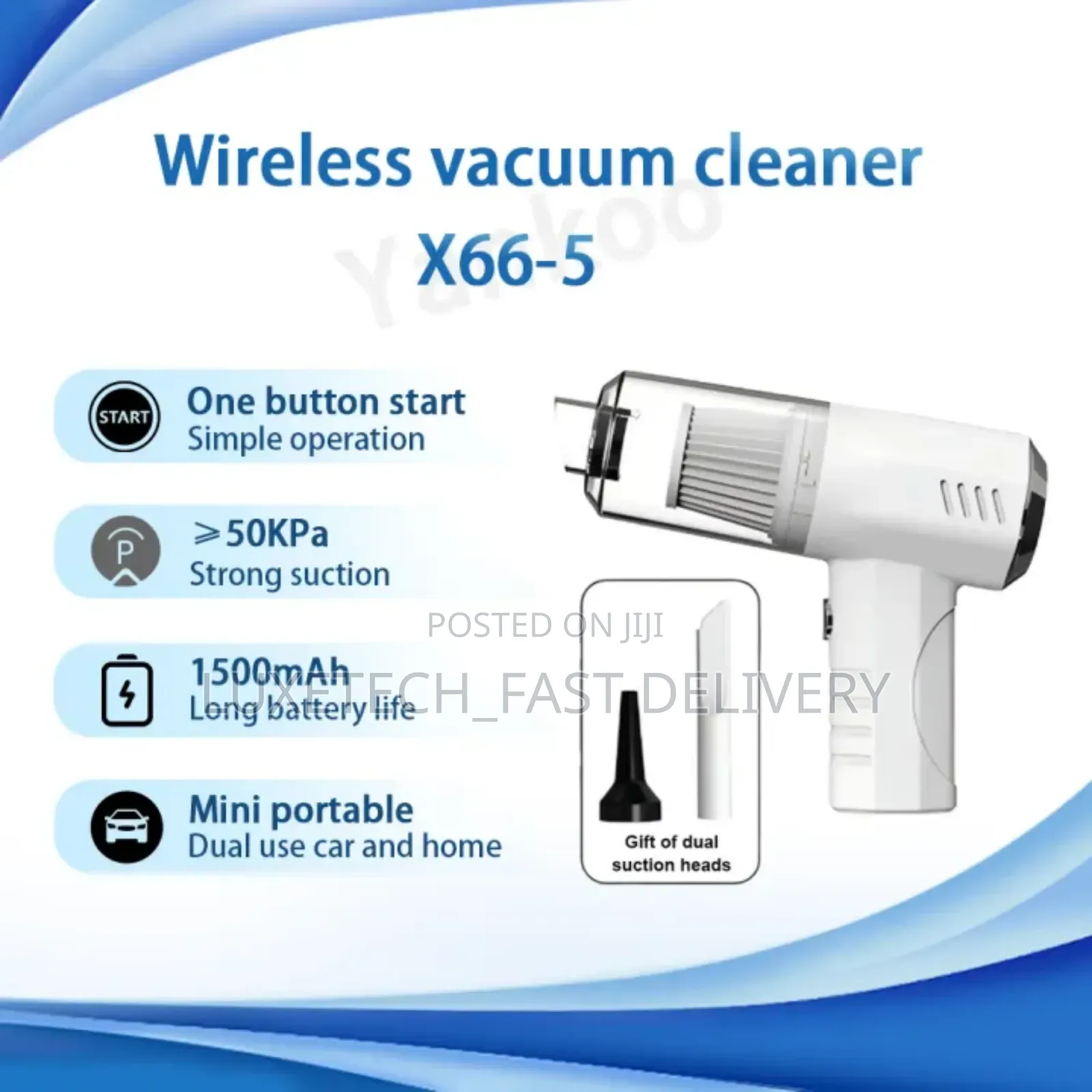 Mini Handheld Vacuum Cleaner for Car and Home Use