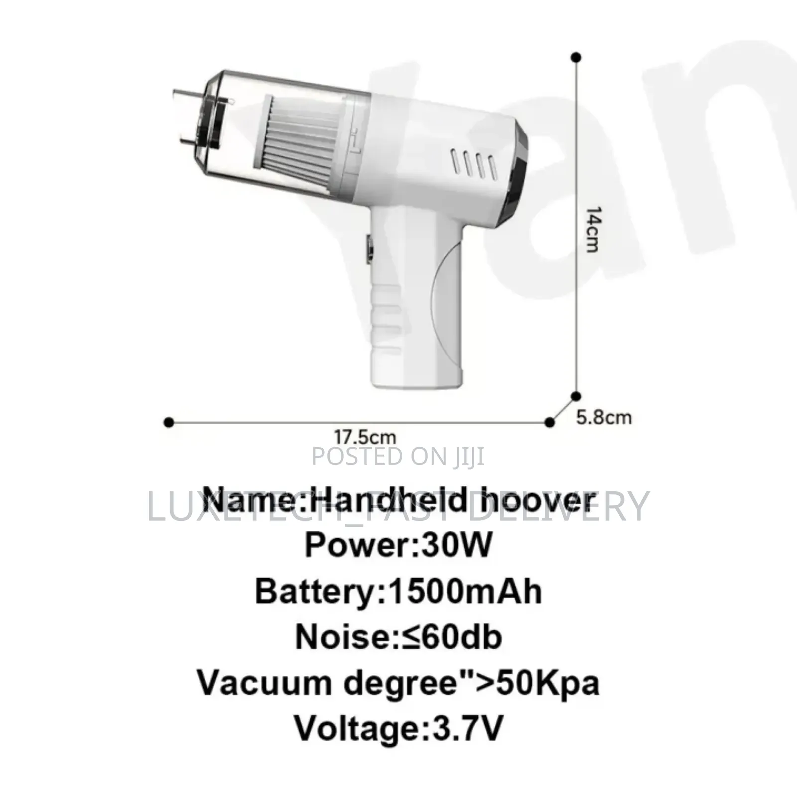 Mini Handheld Vacuum Cleaner for Car and Home Use