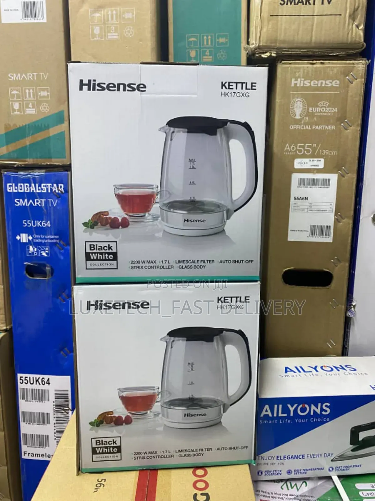 Hisense Transparent Electric Kettle