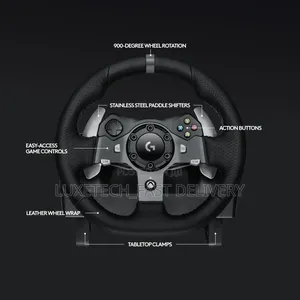 Logitech G920 Driving Force Steering Wheel and Floor Pedals