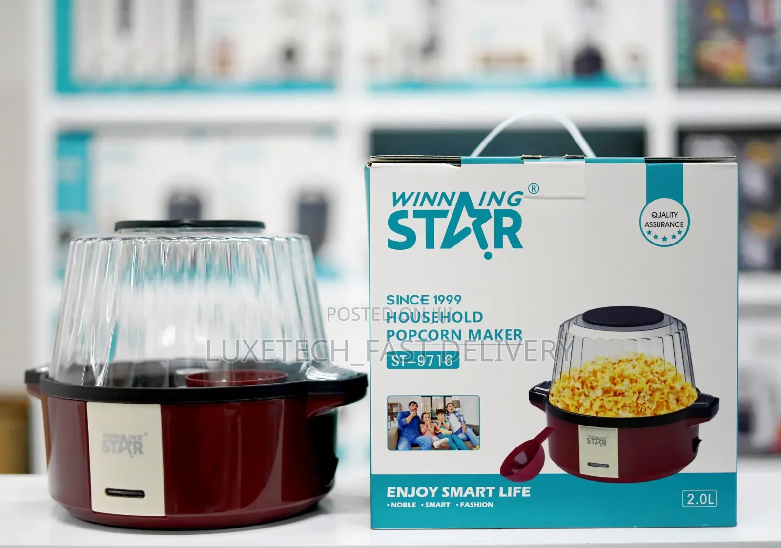 Winning Star 700w Versatile Kitchen Popcorn Maker