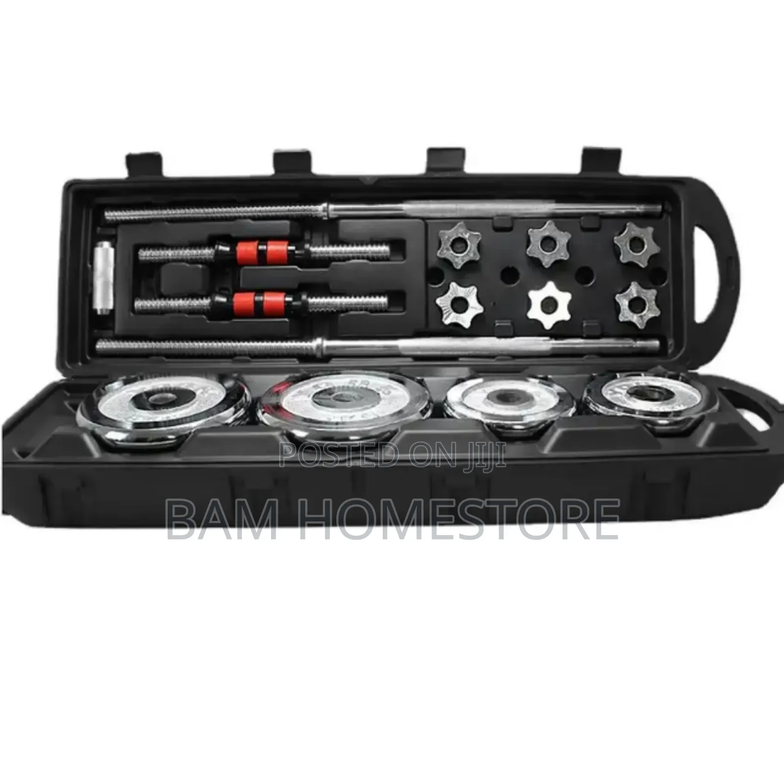 50kg Chrome Dumbbell Set