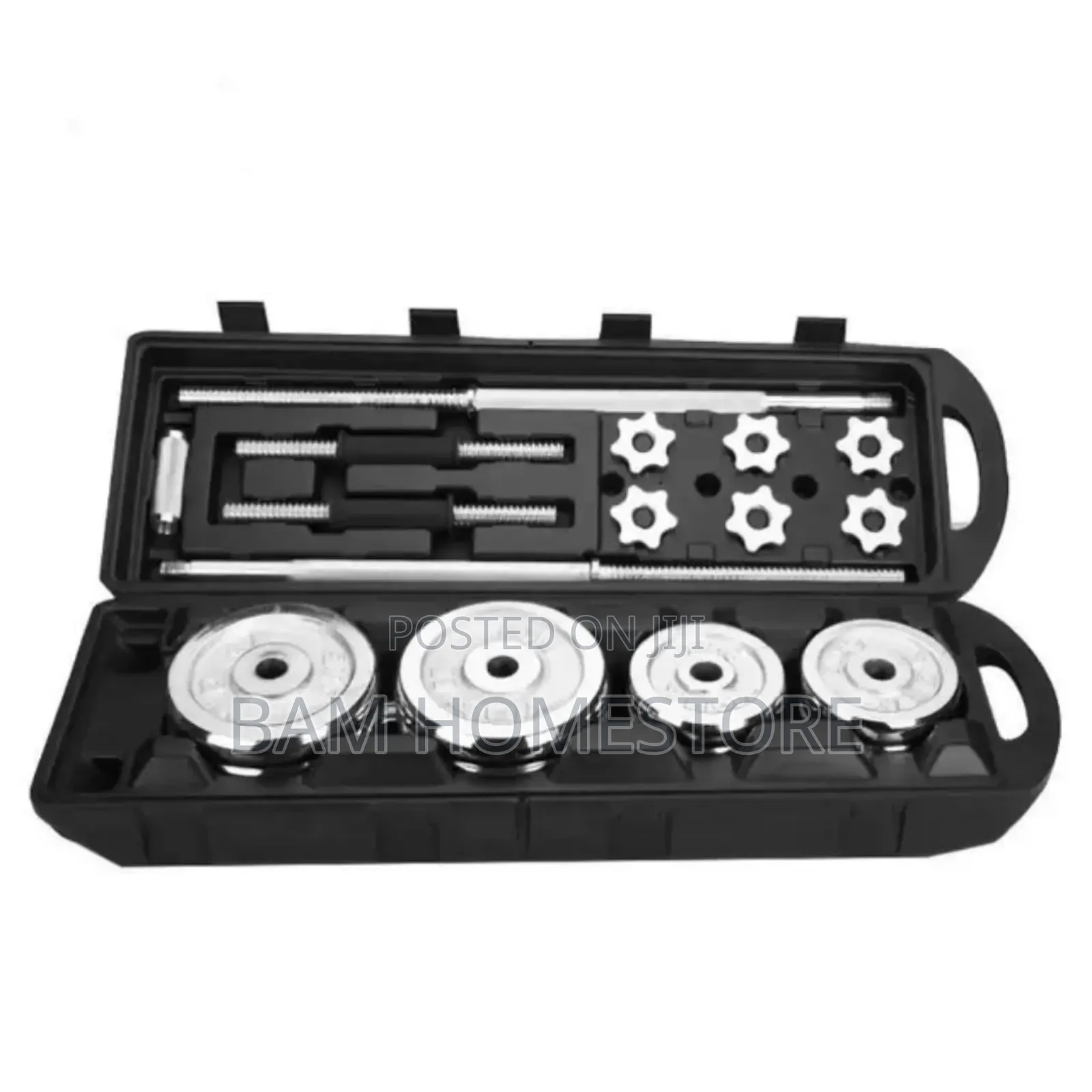 50kg Chrome Dumbbell Set
