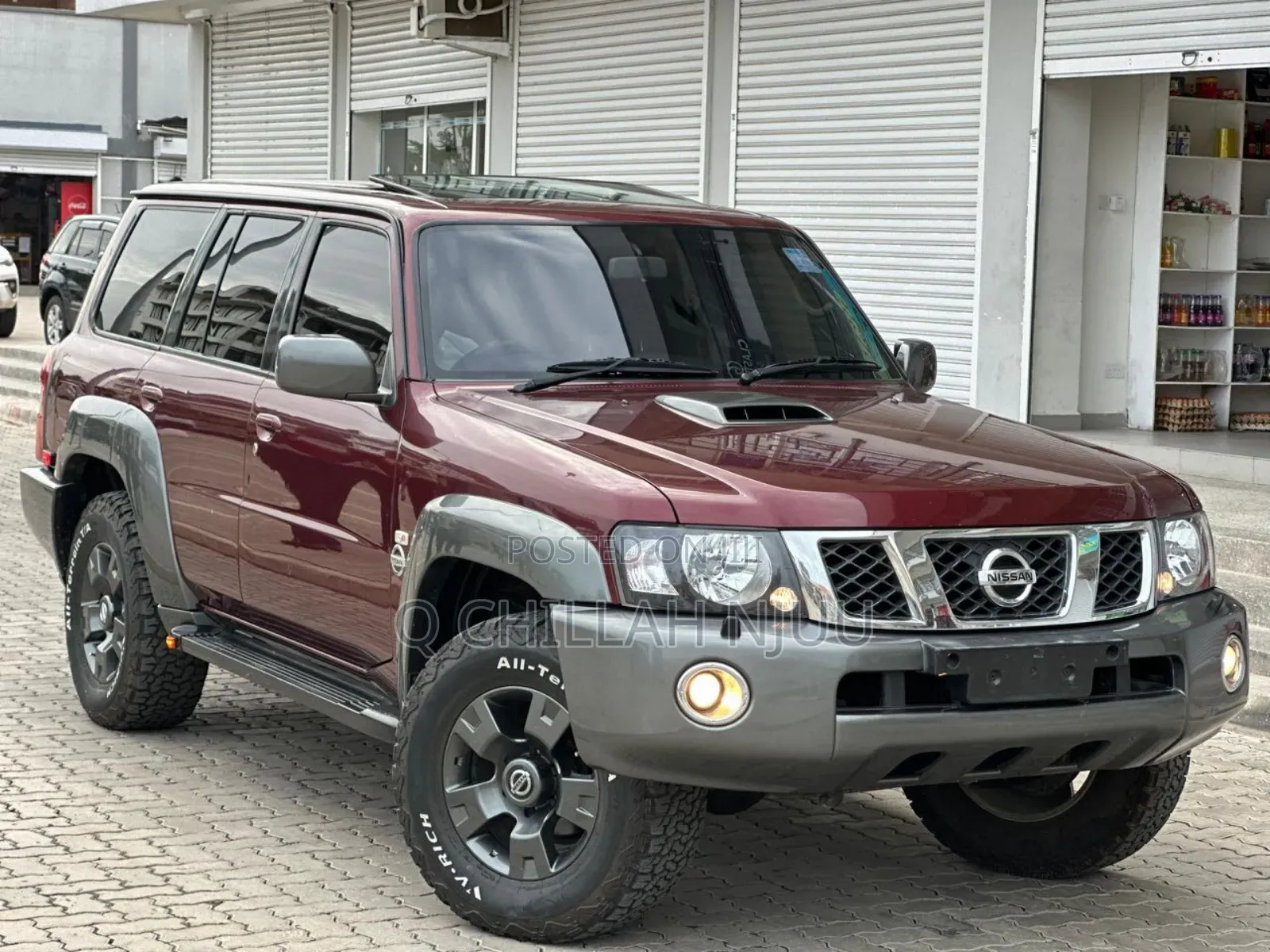 Nissan Patrol 2013 Burgundy