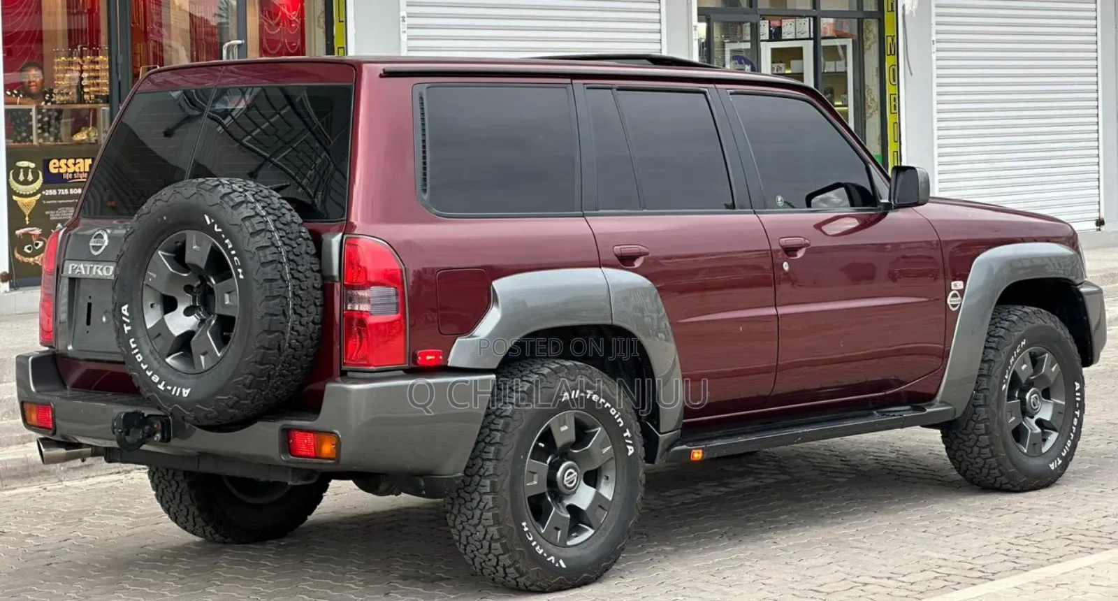 Nissan Patrol 2013 Burgundy