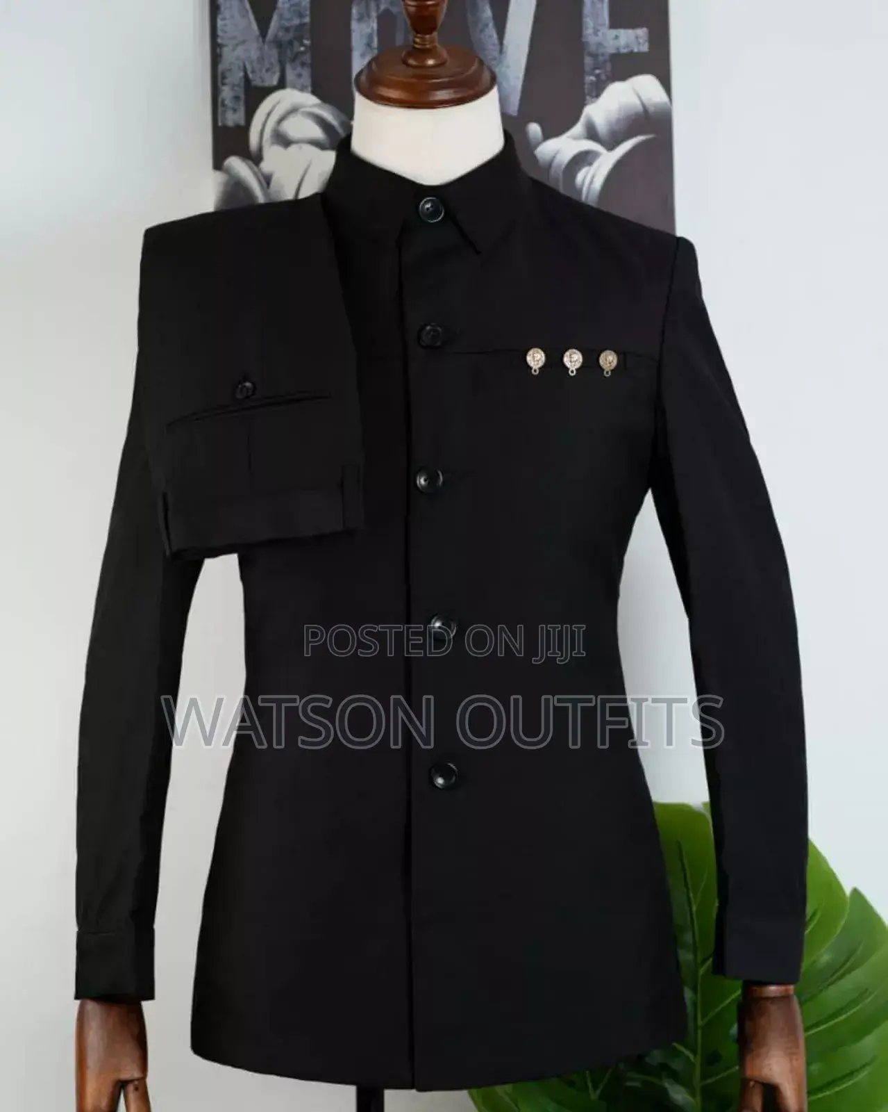 Good Material Men Safari/Kaunda Suti New Original