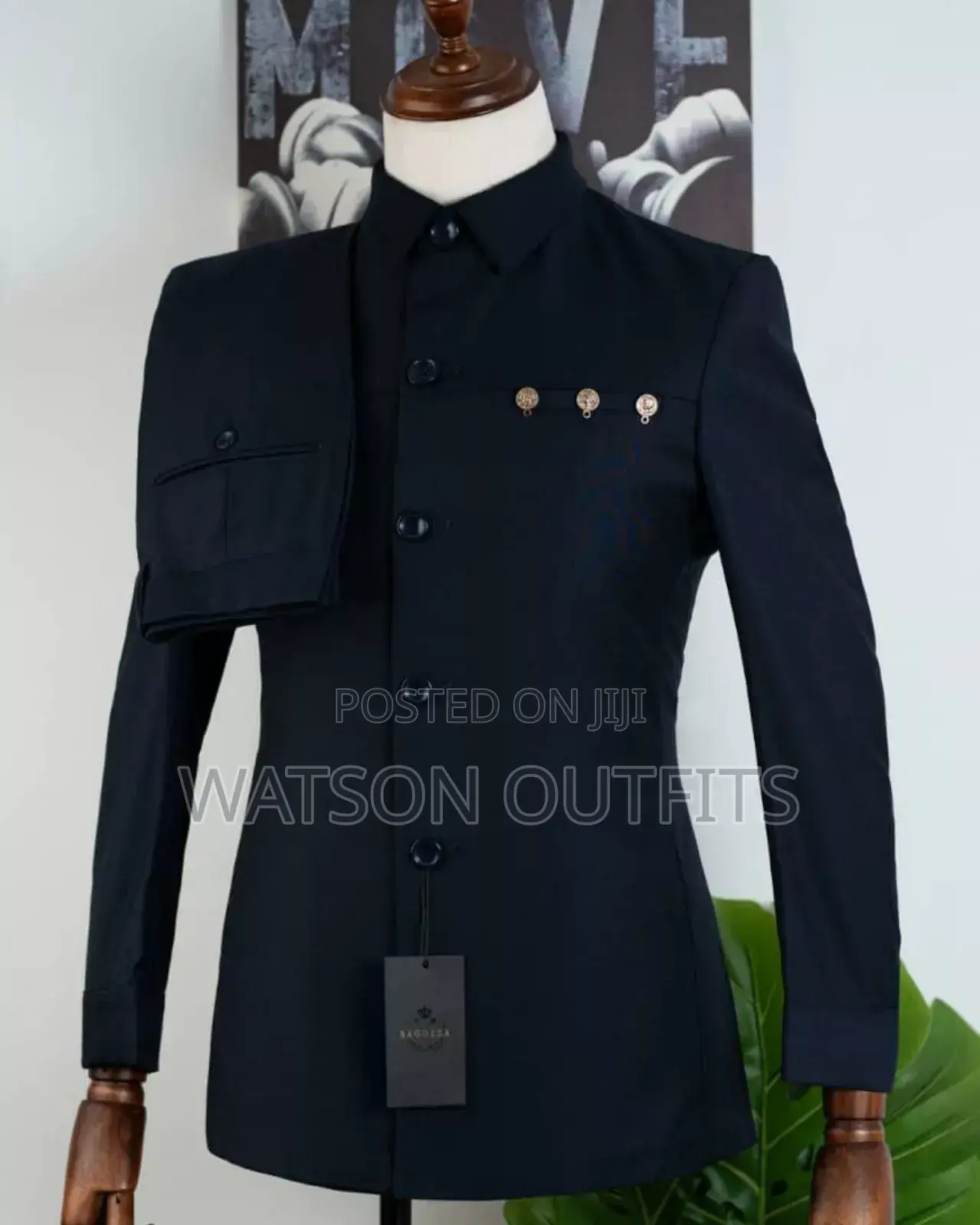Good Material Men Safari/Kaunda Suti New Original