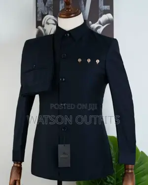 Good Material Men Safari/Kaunda Suti New Original