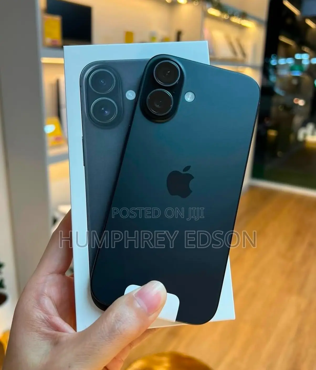 New Apple iPhone 16 128 GB Black