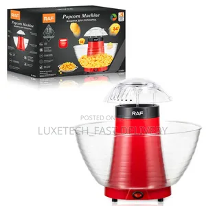 Raf Automatic Mini Popcorn Machine Hot Air Popcorn Maker