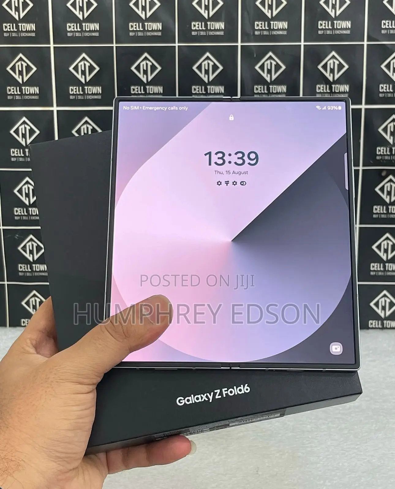 New Samsung Galaxy Z Fold6 256 GB White