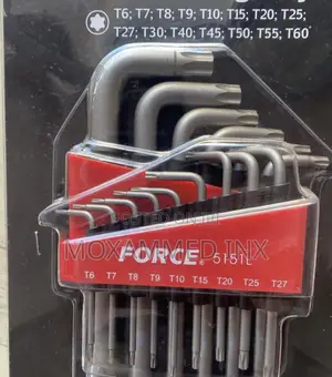 Force 15pc Star Long Key Set