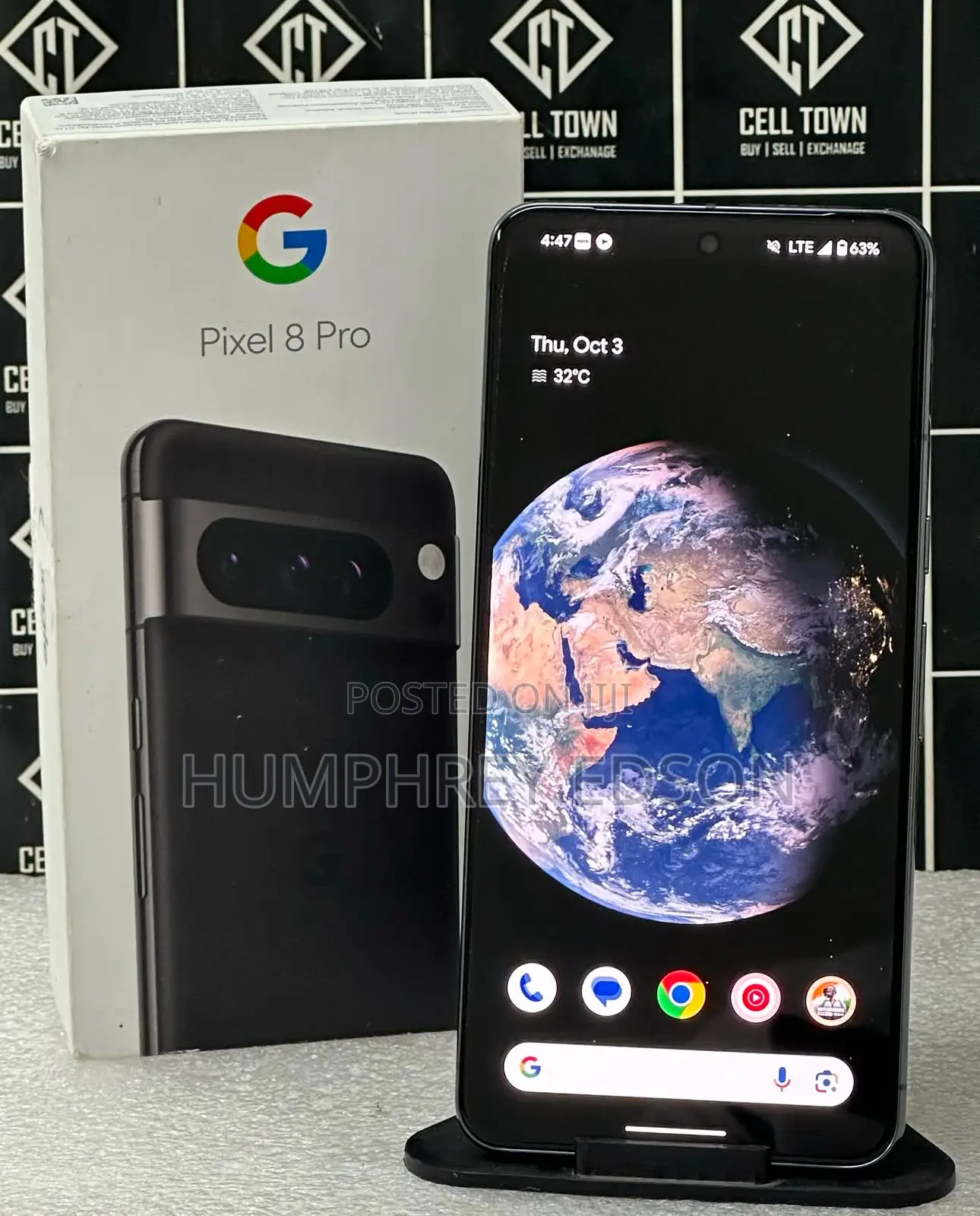 New Google Pixel 8 Pro 128 GB Black