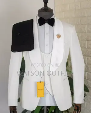 New Original White Men Suits in Unique Looking