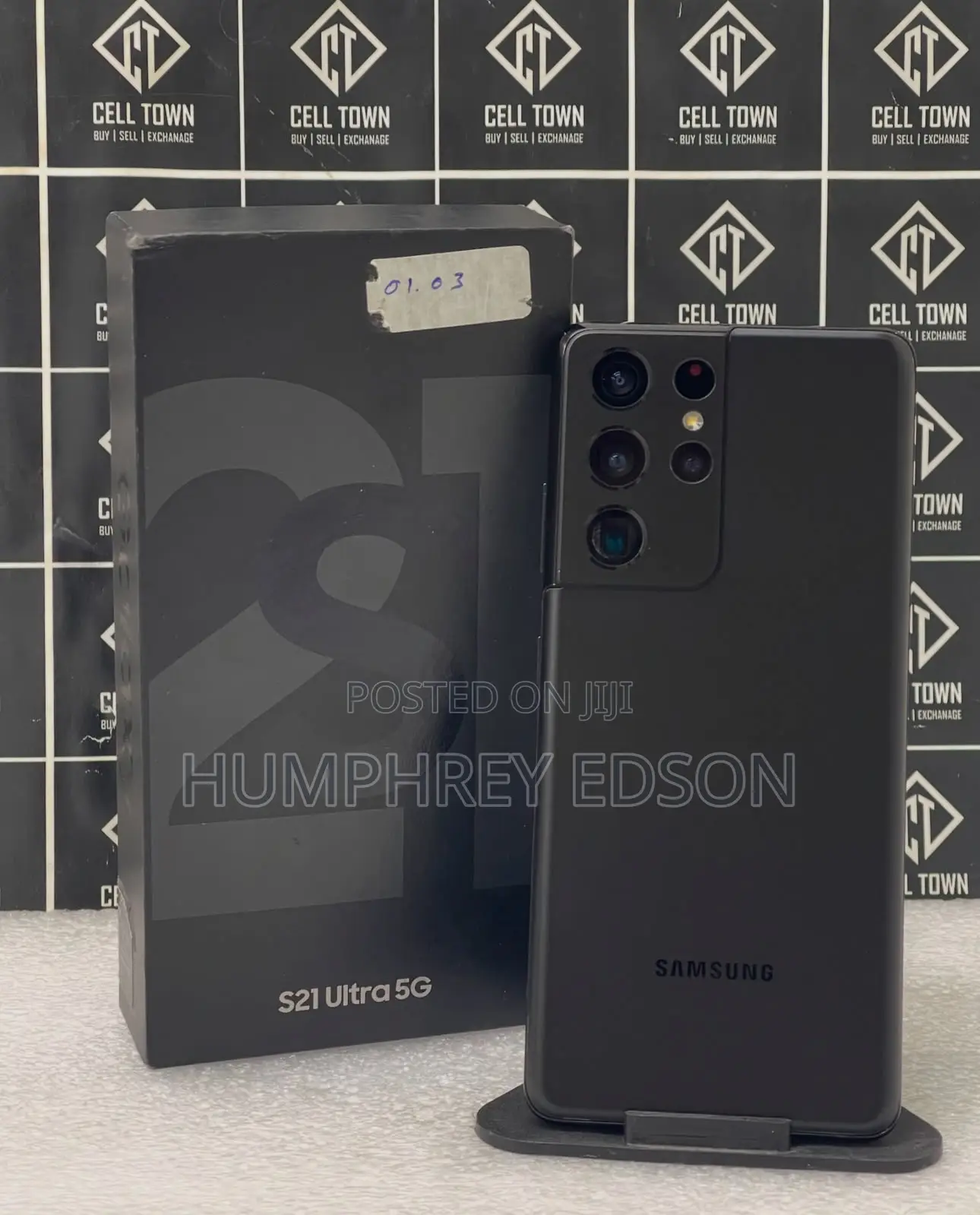 New Samsung Galaxy S21 Ultra 5G 256 GB Black