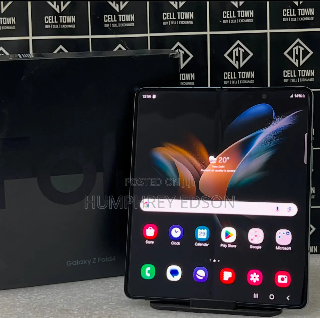 New Samsung Galaxy Z Fold4 256 GB Blue