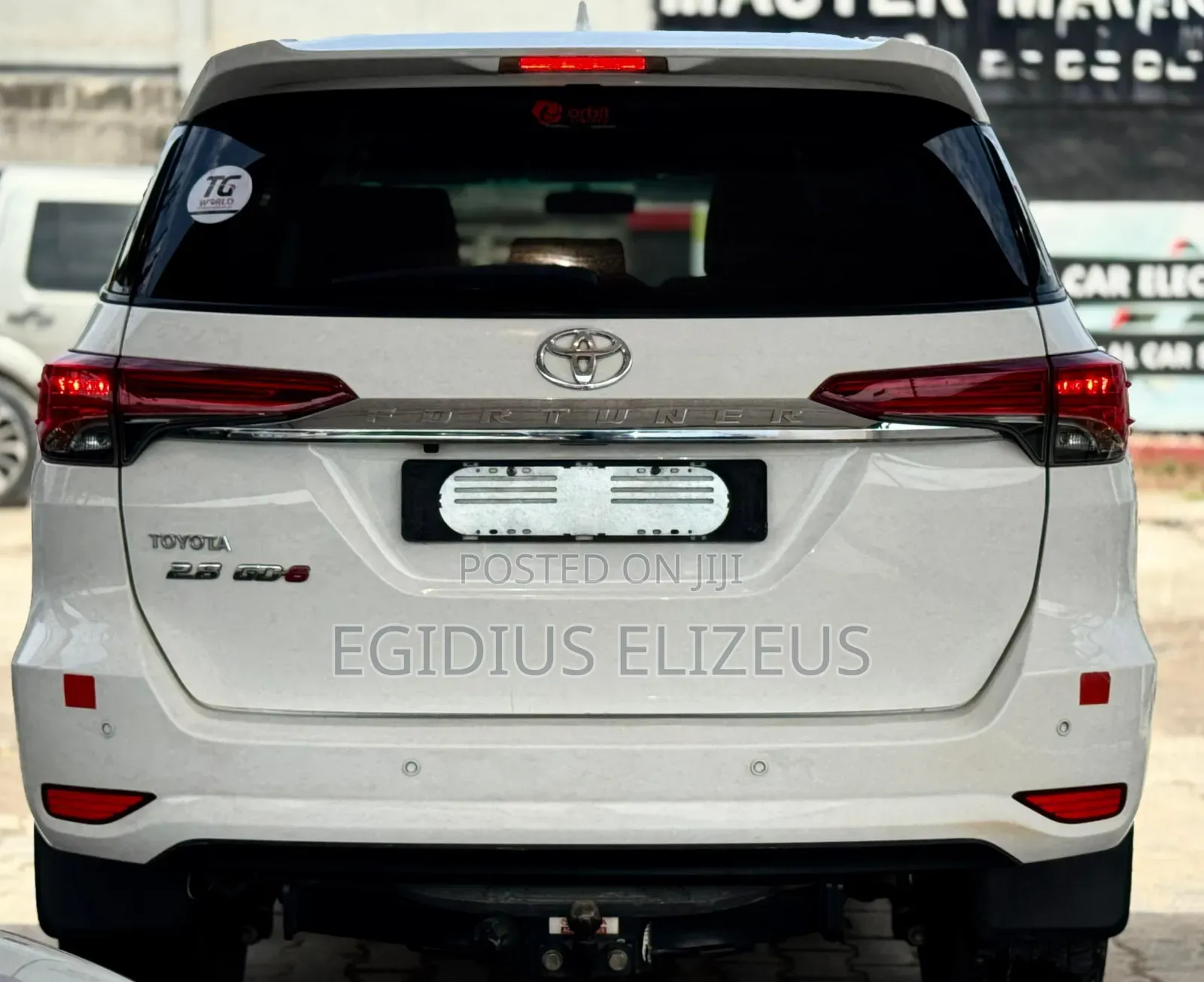 Toyota Fortuner 2017 White