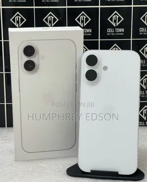 New Apple iPhone 16 256 GB White