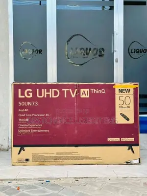 LG Smart TV Uhd Thinq Inch 50" Real Price/ 
