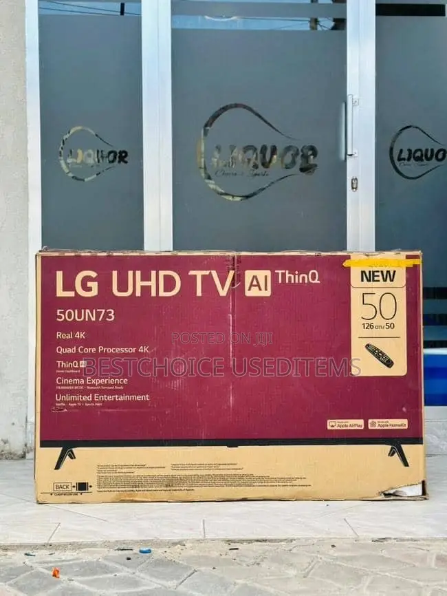 LG Smart TV Uhd Thinq Inch 50" Real Price/ 