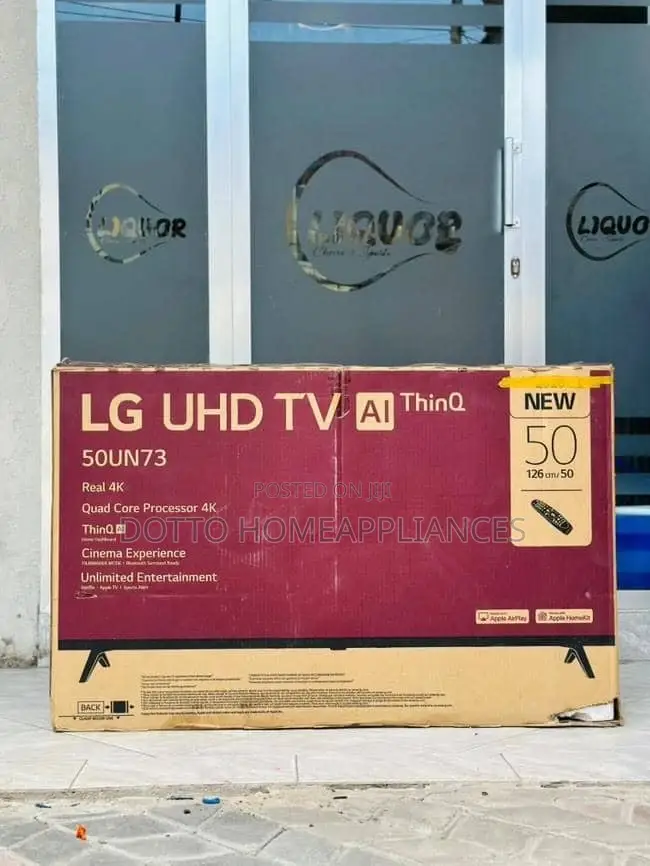 LG Smart TV Uhd Thinq Inch 50" Real Price/ 