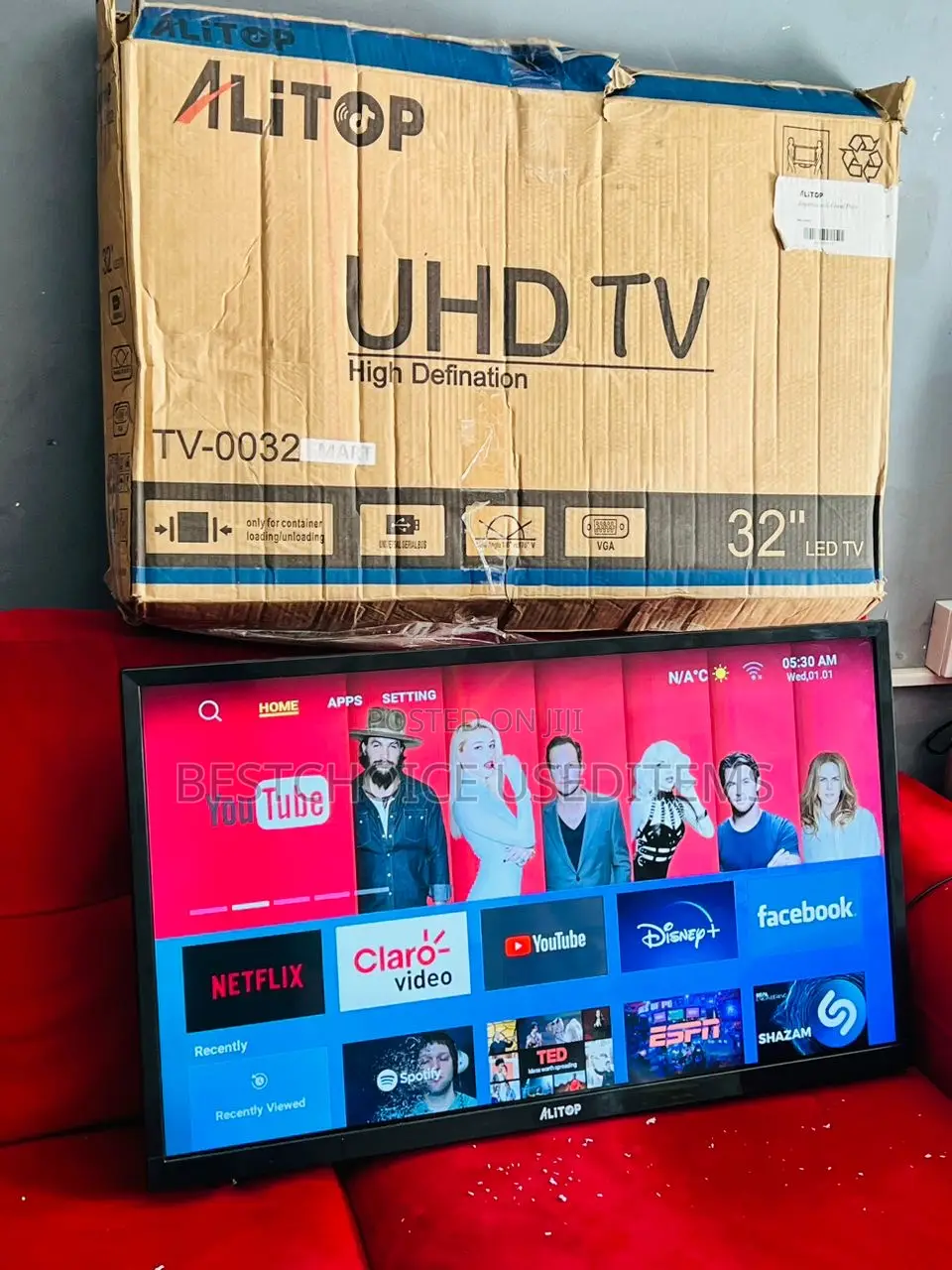 Alitop Smart Tv Inch 32 Full Box