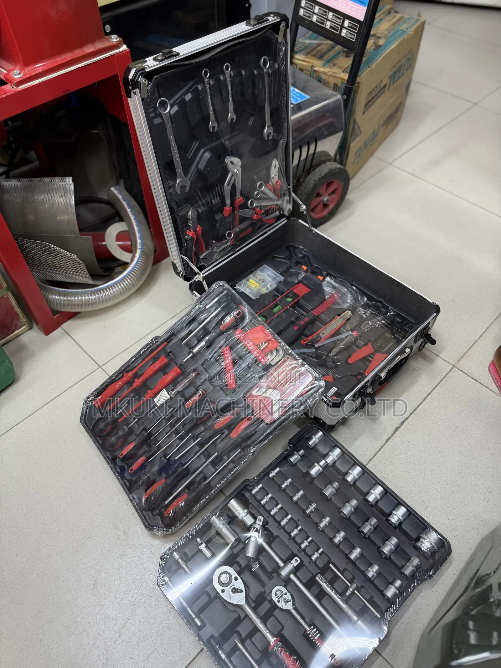 Mechanics and Electric Toolbox Set Available