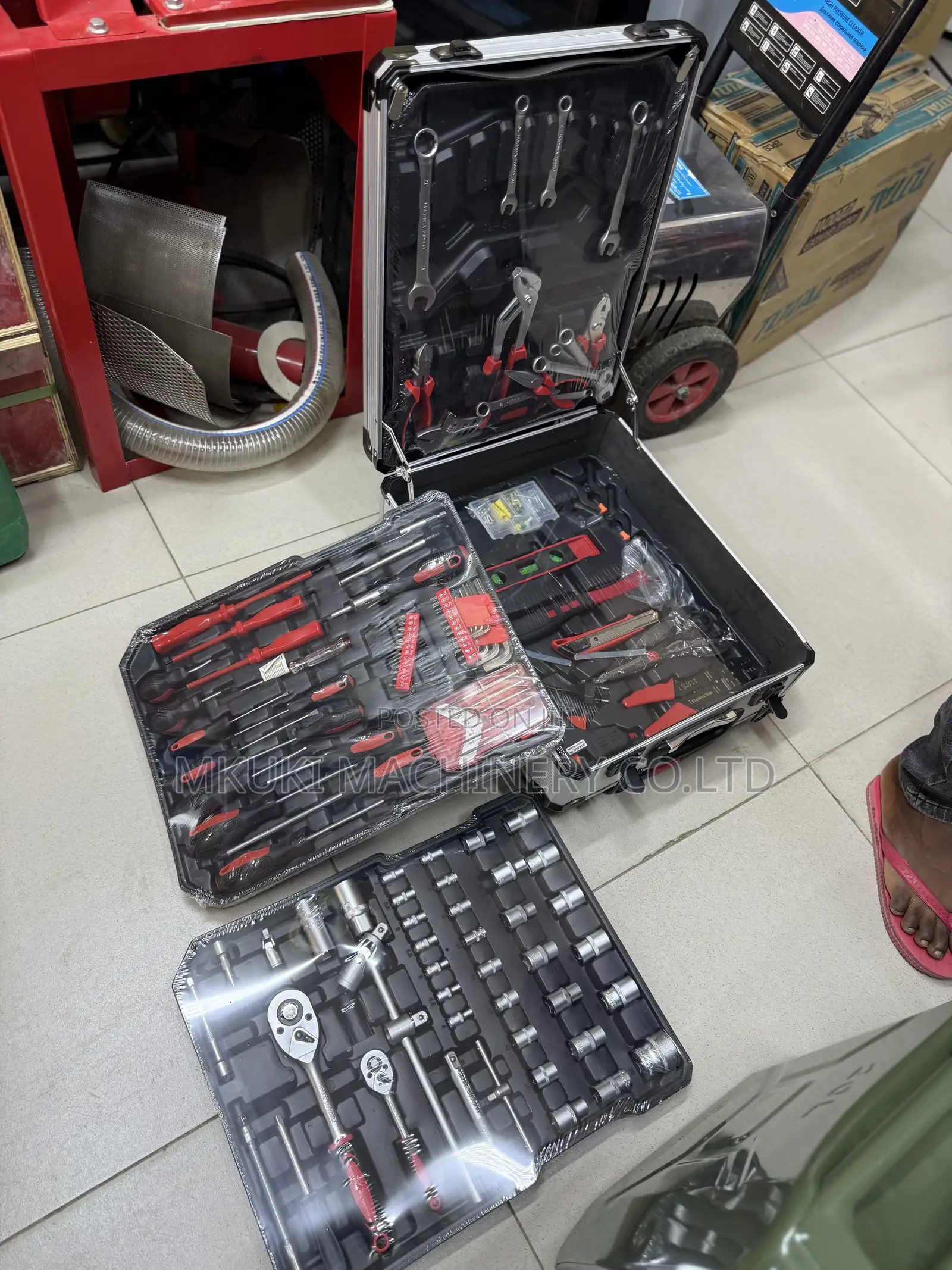 Mechanics and Electric Toolbox Set Available