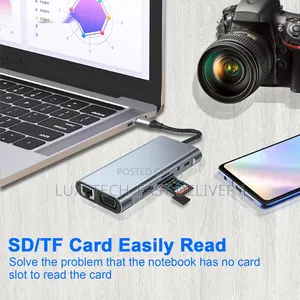 Docking Station 11 in 1 USB C 3.0 Hub Type C