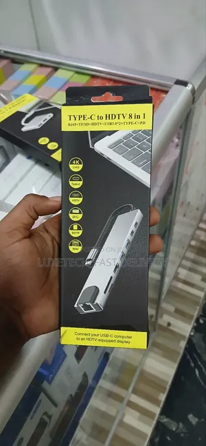 Type C 8-in-1 Adapter