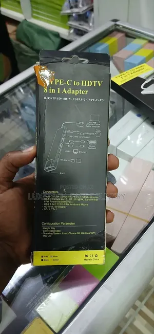 Type C 8-in-1 Adapter