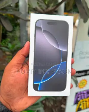 New Apple iPhone 16 Pro 128 GB Black