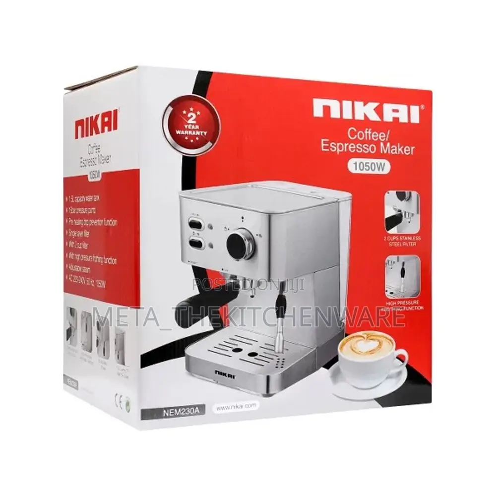 Nikai Coffee Maker 15bar NEM230A