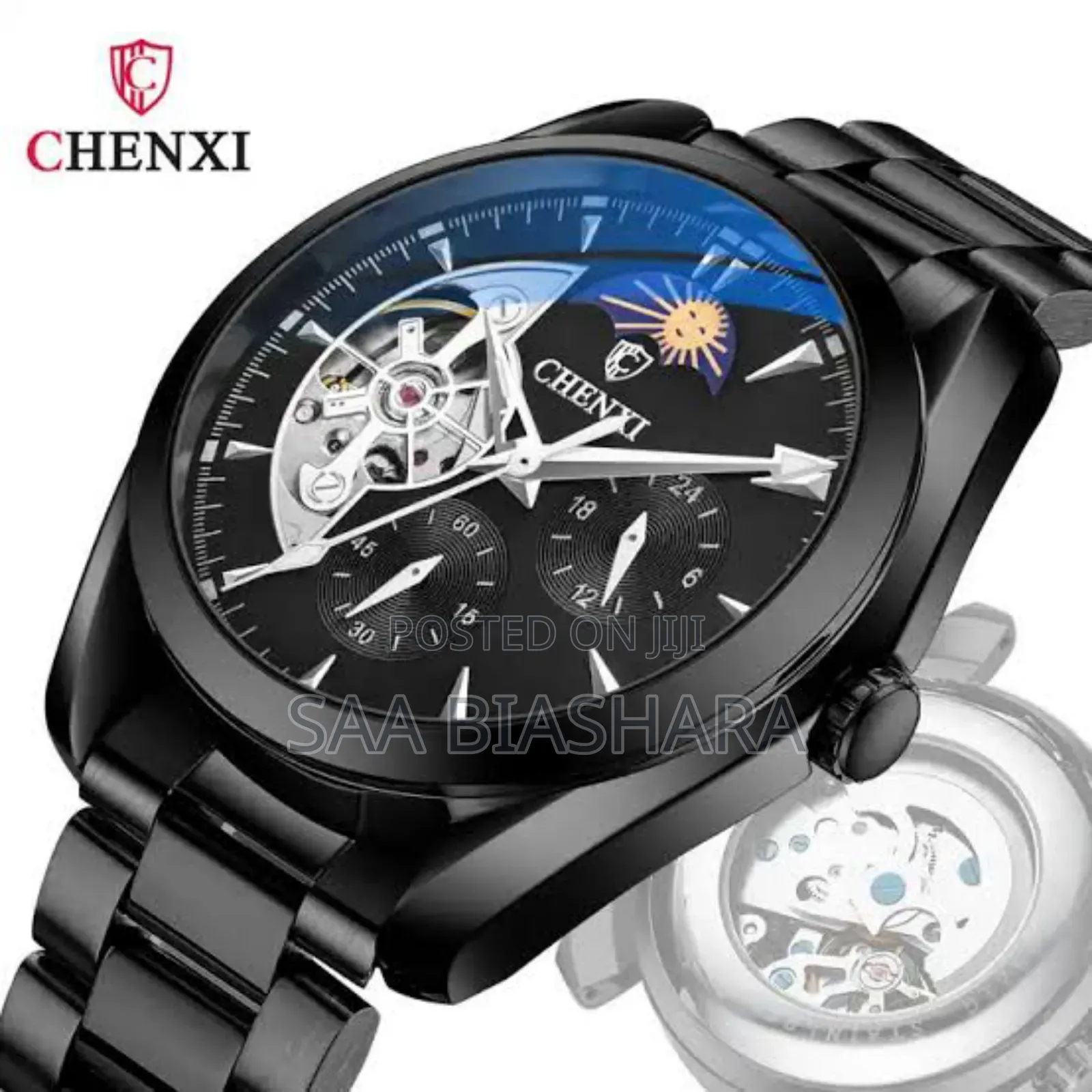 Chenxi Mechanical Watch Black1002